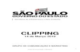 CLIPPING - Microsoft · R$ 20 milhões do Fundo de Apoio à Região Metropolitana para atendimento aos municípios. Para os pequenos comerciantes que tiveram estabelecimentos atingidos