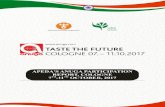 APEDA’S PARTICIPATION REPORTapeda.gov.in/apedawebsite/trade_promotion/Reports...ANUGA, held during 7th- 11th October 2017, was the best trade fair in a long time for many of the