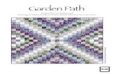 Garden Path · 2018. 8. 22. · #3089_001 Fabric I #2978_005. Wendy Sheppard Garden Path 2 Yardage Requirements (Wildwood Way collection) 2 Patty Cakes Bundles (includes Fabrics C,