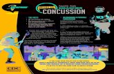 FACTS FOR COACHES concussion - SportsEngine...concussion FACTS FOR COACHES » WHEN IN DOUBT, SIT THEM OUT! Most athletes with a concussion will recover quickly and fully. But for some
