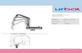 bat KITCHEN Kitchen Faucet MF8600 Qty of Box Weight ... · MF8600 Qty of Box Weight TECHNICAL DRAWING Kitchen Faucet 10 2,58 kg IIS OF ANY . Author: Fikriye ... Created Date: 9/22/2017