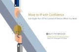 Move to IP with Confidence...Move to IP with Confidence. Use Single-Pair UTP to Connect IP Devices Where You Need. CHARIoT Series IP -Enabling Solutions. PoLRE LPC Unmanaged PoE Switch