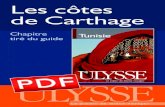 Les côtes de Carthage · 2018. 4. 13. · Les côtes de Carthage renferment des lieux savoureux chargés d’histoire et de loin- taines conquêtes, des lieux où il fait bon flâner