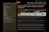 Daily Briefing - Lloyd's List...trades to 52 journeys, 31 of which were conducted on suezmaxes, its chief shipping analyst Peter Sand said. Similarly, Baltic Sea to China voyages also