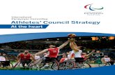 International Paralympic Committee Athletes’ Council Strategy...Board and management team to all of the IPC’s 200+ members I am confident that by delivering this strategy, which