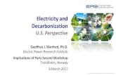 Electricity and long-term decarbonization Subtitle · 2017. 4. 20. · Blanford, Geoffrey Subject: Version 1.1 Created Date: 3/12/2017 5:30:49 PM ...