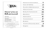 JCB JS500 Tracked Excavator Service Repair Manual SN 2410051 to 2410300