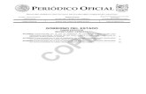 PERIÓDICO OFICIAL - Tamaulipaspo.tamaulipas.gob.mx/wp-content/uploads/2012/10/cxxxvii...que consten en los certificado Victoria, Tam., martes 9 de octubre de 2012 Periódico Oficial