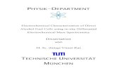 Electrochemical Characterization of Direct Alcohol Fuel ...mediatum.ub.tum.de/doc/645809/645809.pdf · PHYSIK-DEPARTMENT Electrochemical Characterization of Direct Alcohol Fuel Cells