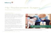 Hip Replacement Surgery - Mercy | Your life is our life's work...Total hip replacement surgery involves replacing the hip joint with an artificial joint made of metal, plastic or ceramic