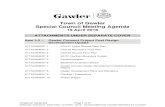 Town of Gawler Special Council Meeting Agenda · 2017. 9. 8. · Town of Gawler Special Council Meeting Agenda 19 April 2016 ATTACHMENTS UNDER SEPARATE COVER Item 3.2 – Gawler Connect