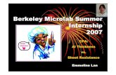 Berkeley Microlab Summer Internship 2007nanolab.berkeley.edu/public/general/outreach/participants/CPA.pdfBerkeley Microlab Summer Internship 2007 EmmelineLan CPA: Al Thickness vs.