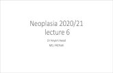 Neoplasia 2020/21 lecture 6 - JU Medicine...Mitochondrial permeability • Mitochondrial permeability is controlled by BH 3 proteins (BAD, BID, PUMA) • When BH3 proteins sense internal