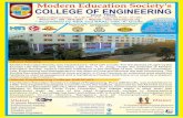 Modern Education Society's COLLEGE OF ENGINEERING Information brochure-2020-21.pdfM. E. S. College of Engineering, Pune Offering Training & International Certification in Collaboration