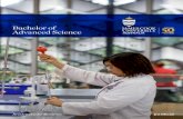 Bachelor of Advanced Science - JCU Australia...Bachelor of Advanced Science, you’ll demonstrate that you have prepared yourself to meet these challenges head-on. So, regardless of