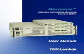 IEEE488.2 SCPI (GPIB) Multi-Drop Interface Option...IEEE488.2 SCPI (GPIB) Multi-Drop Interface Option USER MANUAL FOR IEEE PROGRAMMING INTERFACE FOR GENESYSTM POWER SUPPLIES IA586-04-01-Rev.