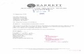 Barrett Hospital & Healthcare; Termination Request ...Ms. Robin L. Johnson, MHA 25-29088-01 I Barrett Hospital & Healthcare Mail Control Number{s) 600 Highway 91 South I Dillon, MT