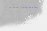 Personal Spending Plan - Ramsey & AssociatesSECTION 1 Page 3 PERSONAL SPENDING PLAN (PSP) The Personal Spending Plan (PSP) you will develop will include your basic expenses plus all