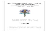 Residents Manual 18.9 - Sri Venkateswara Institute of Medical …svimstpt.ap.nic.in/adm/resident/residentsmanual2019.pdf · 2020. 1. 3. · Residents’ Manual-2019 2 Hippocratic