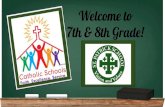 Welcome to 7th & 8th Grade!...In 7th and 8th grade Spanish the focus is on building vocabulary, comprehension, pronunciation and fluency. Listening, speaking, reading, writing and