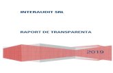 INTERAUDITinteraudit.ro/Raport de transparenta 2019.pdfexterne, ce trateaza diferite subiecte din domeniul financiar: raportare, audit financiar, actualizarea standardelor de raportare,