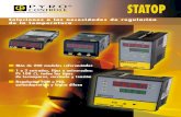 STATOP - Pyrocontrole · Digital Anal gico 24 x 48 mm 1 indicador STATOP Series 15 48 x 48 mm 1 entrada P.I.D. 48 x 48 mm General temperatura con autoajuste 48 x 96 mm programable