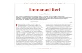 Emmanuel Berl - Université du Québec à Chicoutimi · 2019. 6. 6. · Emmanuel Berl atteint la notoriété en 1929 avec Mort de la pensé e bourgeoise, un essai marxiste inspiré