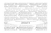 Nautical Almanac Nautical Almanac Nautical Almanac ...Star Maps The Nautical Almanac 2021 (Selected Stars) Polaris Tables 2021 Revision V0.6 - Nov 2018 Warning and Terms of Usage: