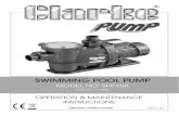 SWIMMING POOL PUMP...Thank you for purchasing this CLARKE Swimming Pool Pump. Before attempting to operate the pump, it is essential that you read this manual thoroughly and carefully
