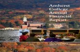 Fiscal Year ended June 30, 201420Annual%20Report.pdf · Amherst College Annual Financial Report Fiscal Year ended June 30, 2014