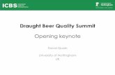 Draught Beer Quality Summit...1971 1974 1977 1980 1983 1986 1989 1992 1995 1998 2001 2004 2007 2010 2013 2016 hL) Year UK beer sales. Draught beer styles 0 5 10 15 20 25 30 35 40 ...