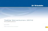 Tekla Structures 2016 · PDF file

2016. 4. 8. · Tekla Structures 2016 Modélisation avril 2016 ©2016 Trimble Solutions Corporation