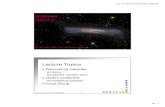 Galaxies - Cornell Universityastrosun2.astro.cornell.edu/.../lectures/23Galaxies.pdf · 2012. 10. 18. · Lec. 23: Normal and Spiral Galaxies 23 - 3 M100 Cepheid Variation Lec 23: