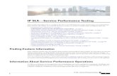 IP SLA Service Performance Testing - Cisco...Device(config-ip-sla-service-performance)# profile traffic direction internal •conform-color-Setsthecolorconform. Device(config-ip-sla-service-performance-traffi