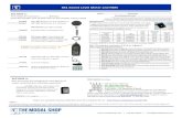 831 Sound Level Meter and NMS Kit - The Modal Shop...831-LOG Time History Logging (multi parameter, increments from 20ms to 24hr) 831-ELA Measurement History Logging: exceedance/events,