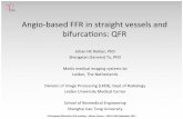 Angio&based,FFRin,straightvessels,and, bifurcaons:,QFR · 2016. 3. 29. · global adoption of FFR and reduce costs • QFR comes with much more than an FFR value • Flow assessment