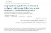 Employer Immigration Compliance in an Era of Heightened ...media.straffordpub.com/products/employer-immigration...2015/09/16  · Employer Immigration Compliance in an Era of Heightened