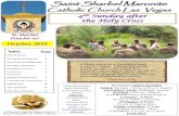 Saint Sharbel Maronite - irp-cdn.multiscreensite.com...Festival Flyer Festival News Birth of our Mother Mary Advertisements Holy Mass Intentions To Keep a Lamp Burning we have to Keep
