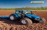 NEW HOLLAND t4 · 2020. 5. 11. · New Holland knows that you’ll be spending long hours behind the wheel of your T4, so it has been designed right around you. The deluxe VisionView™
