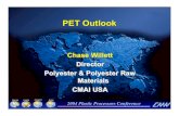 PET Outlook Chase Willett DirectorDirector Polyester & Polyester Raw Polyester ...burchamintl.com/papers/petpapers/49.pdf · 2019. 8. 26. · U.S. PET Resin Net Trade (400) (300)