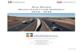 New Mexico Heavy-truck Crash Statistics, 2014 2018...Page 1 of 22 New Mexico Heavy-truck Crash Statistics, 2014 – 2018 New Mexico Department of Transportation Traffic Safety Division
