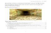 Quand les carriers croisaient l’aqueduc romain du Mont d'Or · Les Cahiers du Mont d'Or – Juin 2015 1 - L'aqueduc romain du Mont d'Or: techniques et commentaires La fondation
