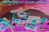 NORWAY CUP 2016 · så har det deltatt 8 62.020 personer i turneringen siden starten i 1972. Alle personene som har deltatt har fått deltaker t-skjorte som en del av sitt deltakerkort.