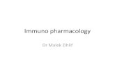 Immuno pharmacology · topical preparation is now available. Tacrolimus ointment is currently used in the therapy of atopic dermatitis and psoriasis. Sirolimus (RAPAMUNE) ... and