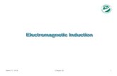 Electromagnetic Induction - Michigan State University · 2014. 3. 11. · • Covers Chapters 27, 28, 29 in the book • Magnetism, Magnetic Fields, Electromagnetic Induction •