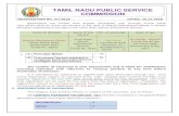 TAMIL NADU PUBLIC SERVICE COMMISSION...Applications are invited from eligible candidates only through online mode upto 09.01.2019 for direct recruitment to the post of District Educational