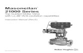 Masoneilan 21000 Series - Baker Hughes ... the 21700 single stage Lo-dB valve through a modification to the cage and plug. Substitution of the standard cage, with a Lo-dB cage permits