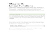 Chapter 2: Linear Functions · Web view 111 Section 2.1 Linear Functions Section 2.3 Modeling with Linear Functions 139 Section 2.2 Graphs of Linear Functions 127 112 Chapter 2 Section