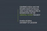 Gentrification and the significance of racial and class...SHARDA ROZENA UNIVERSITY OF LEICESTER. RUTH GLASS, GENTRIFICATION AND NORTH KENSINGTON • Glass first coined the term 'gentrification'