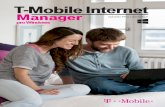 T-Mobile Internet Manager · 2020. 9. 14. · Internet Manager Návod pro uživatele Požadavky na hardware a software Minimální hardwarová konfigurace: procesor Pentium a lepší